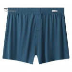 Meeste alusp&uuml;ksid suvised lahtised lahedad bokserid pehmest hingavast kangast elastsest v&ouml;&ouml;rihmast Kiiresti kuivavad &uuml;hev&auml;rvilised pidžaamap&uuml;ksid M j&auml;rve sinine v&auml;rv