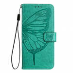 Butterfly lilled PU nahast &uuml;mbris Kickstand kaardihoidja pesad TPU p&otilde;rutuskindel klapp kate iPhone'i jaoks 16 15 14 13 12 11 Xs XR Xs Max 6 6S 7 8 Touch 5 6 7 iPhone 16 Plus must