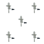 5 PCS. Boot Trunk Tailgate Lock Repair Part For Renault Clio, Laguna