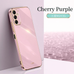 Luksuslik 6D katte&uuml;mbris Samsung A25 A55 A15 A35 A33 5G Soft Galaxy S24 S23 Ultra S22 Plus FE A54 A34 A13 A32 A14 A24 4G kaanele Samsung A13 5G lilla
