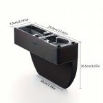 1 tk auto&otilde;mbluste hoiukast, auto&otilde;mbluste korraldaja, istme autoistme &otilde;mbluse hoiukast, autosisustustooted must