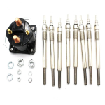 Power Stroke Diiselmootoriga Pikap Releed Solenoid & K&uuml;&uuml;nlad DY838 DY861 1825931C1 1825931C2 7.3L F-350 F-450 F-590 F-600 jaoks
