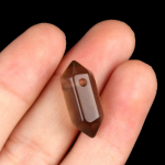 2 tk K&otilde;rvar&otilde;ngaste ripats Looduslikust kivist kuusnurkne sambaga &uuml;he auguga ripats ehete valmistamiseks DIY k&otilde;rvar&otilde;ngad kaelakee tarvik 2pcs/8x22mm