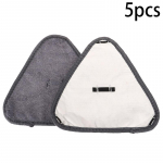 5 tk kolmnurkne mikrokiust lapiga tolmumopi vahetuspea padjad klaasipuhastus mikrokiust p&uuml;hkimislapid p&otilde;randa puhastamise t&ouml;&ouml;riist