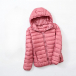 &Uuml;likerge plusssuuruses &otilde;huke sulejope naiste s&uuml;gistalvine &otilde;huke l&uuml;hikese kapuutsiga soe valge pardi sulemantel Naiste &uuml;ler&otilde;ivad 7XL roosa