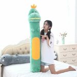 Pika ribaga padi silindriline pehme magamispadi eemaldatav pestav voodi magamispadi 100cm