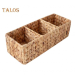 Punutud korv Kootud jagatud korv Keskkonnas&otilde;bralik l&otilde;hnatu Kompaktne mitmeotstarbeline lauasahtel Korraldaja M&auml;nguasjad Kosmeetika Hoiukorv khaki