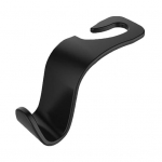 Autoistme seljatoe peatoe kinnitus pudelikott Mitmesugused plastikust konksu riidepuu korraldaja must