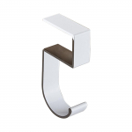 Laua k&uuml;lje seljakoti konks &otilde;pilastele Metallist koolikoti riidepuu Alumiiniumist koolikoti riidepuu laua all. 1 must