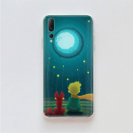 V&auml;ike prints ja Fox TPU &uuml;mbris iPhone XR 7 8 14 15 11 12 13 X XS Pro Max Xiaomi Redmi 13C Note 9 Samsung A22 S23 S24 Ultra Plus VIVO jaoks Samsung A70 tuhmkollane