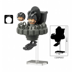 Tualett Mees Ehitusklotsid Aksessuaarid Figuurid M&auml;nguasi Lastele Kingitus