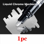 Mudeli maali marker, kroomitud peegelpliiats 1mm h&otilde;be