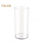 L&auml;bipaistev silindriline lillevaas Pulmapeo s&ouml;&ouml;gilaua keskosa h&uuml;dropooniline lillehoidja l&auml;bipaistvad taimed konteineri kaunistus 25cm