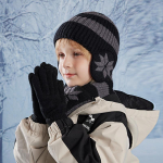 Laste m&uuml;ts Kindad Sall &Uuml;likond poistele T&uuml;drukutele Beebi Talvine Soe Kootud Villane M&uuml;ts Sametine K&otilde;rvakaitse M&uuml;ts kohv