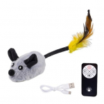 Interaktiivne liikuv kassim&auml;nguasi Laetav automaatne liikuv pl&uuml;&uuml;sist hiireke siseruumides kasutatavatele kassidele sinine