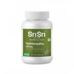 Sri Sri Tattva Yashtimadhu Tablet, 500mg, 120Tab (60 Tab x Pack of 2)