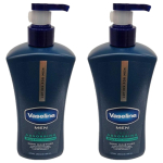 Kiiresti imenduv vaseline meeste 24-tunnine niisutav keha- ja n&auml;okreem, 600 ml, 2 &uuml;hikut blue
