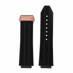 Klassikaline ehtsast nahast rihm HUBLOT BIG BANG jaoks 26mm*19mm Silikoonist veekindel meeste k&auml;ekella rihm Kummist k&auml;ev&otilde;ru k&auml;epael+t&ouml;&ouml;riist 26-19mm
