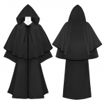 Halloweeni surmav&otilde;lur Mantel Cosplay kost&uuml;&uuml;m Munk Kapuutsiga hommikumantlid Keem Vend Keskaegne Renessanss Preester Lapsed T&auml;iskasvanud XXL valge