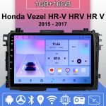 Android Carplay Autoraadio Honda Vezel HR - V HRV HR V 2015 - 2017 Multimeediam&auml;ngija Peaseade Stereo GPS-navigatsioon BT WIFI 2+32GB 1+16GB white