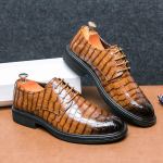 FashionFormer Meeste nahast kingad Paeladega Oxfordid Pulmapeo kingad Meestele Peokingad Zapatos Para Hombre De Vestir 6.5 must