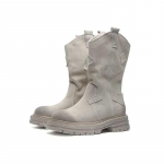 Mood Naiste Retro L&auml;&auml;ne Kauboisaapad S&uuml;gis Uued Keskmise s&auml;&auml;rega &Uuml;mara ninaga Kingad V&auml;lisjalatsid Libisemiskindlad Disainer Botas Pahkluu Madalad Naiste Kingad 38 hall v&auml;rv