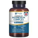 Magnesium Glycinate Complex 4 in 1 - 2000mg per serving | Precise 400mg Elemental Magnesium dose