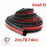 Auto ukse kummist tihendusribad Z P D kujulised &auml;&auml;ristused M&uuml;raisolatsioon Tihendusliist Z P D t&uuml;&uuml;pi kummist ribad auto tarvikute jaoks