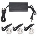 Udutegija udutaja ultraheli niisutaja 3 tk pihustuspead vee purskkaevu tiigi udu pihusti &otilde;huniisutaja USA pistik CHINA