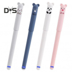 4 tk kustutatav geelpliiatsi komplekt, must sinine tindiga 5,9-tolline pikad geelpliiatsid Kirjutamine Joonistus Signeerimine Kodukontori klassitarbed 4pcs must