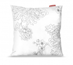 Poduszka Antyalergiczna Mikrofibra Kwiatowa Silikon R&oacute;żne Rozmiary 40x40 valge