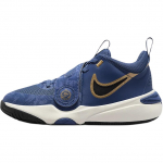 Nike Team Hustle D11 GS Mystic Navy Metallic Gold Laste tossud Sinine Kahvatu-Kreemjas Must FZ8463-400 37.5