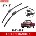 Auto klaasipuhasti Ford RANGER 1993-2011 18 + 18 eesmised tagumised klaasipuhasti terad harjad l&otilde;ikuri tarvikud must