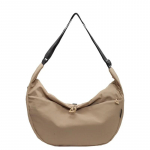 Kerge &uuml;hev&auml;rviline Crossbody kott Mitmeotstarbeline kaenlaaluse &otilde;lakott vabaaja lihtne retroh&otilde;nguline kandekott must