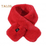 Naiste soojendusega sall, USB-laetav elektriline soojendussall intelligentse temperatuuriregulaatoriga kiire soojendusega sall must