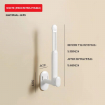 1 tk L-kujuline skaleeritav stantsivaba konks mantlitele m&uuml;tsid k&auml;ter&auml;tikud riided k&ouml;&ouml;giriiul rull Vannitoa konks