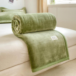 Eriti pehme flanellist tekk Paksendatud nap konditsioneeri tekk 180x200cm