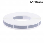 1000 tk k&auml;sitsi kraapima maha kleebised sildid Hall lint rullides Kodeerimine &uuml;lekate film m&auml;ng pulm 6*20mm