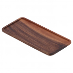 Puidust kandik p&auml;hklipuu Hiina stiilis k&auml;sitsi poleeritud selge tekstuur teekomplekti kandik kodu hotelli jaoks