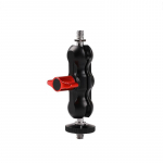 Alumiiniumisulamist maagiline k&auml;epide, universaalne reguleerimine, 1/4 liidesega t&auml;itevalgusklamber, reaalajas foto kummalise k&auml;ega fotograafia lisatarvikud