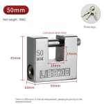 Roostevabast terasest tabalukk Turvalisus Turvalukk Antiik Horisontaalne Avamine Antiiidne Horisontaalselt avatud Ristk&uuml;likukujuline teraga tabalukk