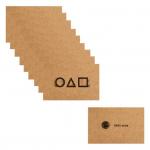 M&auml;ng Kalmaaripeo kutsekaart ruudukujuline kolmnurkring V&otilde;istluskaardim&auml;ng Cosplay Anime Survival teemaline m&auml;ng Halloweeni uusaasta s&uuml;nnip&auml;ev 10pcs