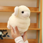 Multifilm Lamba lambaliha pl&uuml;&uuml;sist m&auml;nguasi armas kawaii loomanukud t&auml;idisega pehme kallistus padi diivan padi toa sisustus J&otilde;ulu s&uuml;nnip&auml;evakingitus 25cm valge