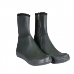 Azad Black Leather Wudu Masa talvesokid Jalatsid/High Ankle Khuff & Mugavad sokid 12 must