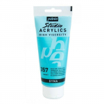 Peinture Acrylique - P&eacute;b&eacute;o - Studio - Bleu Vert iridescent - 100 ml - Brillant