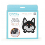 Kit de mosa&iuml;que - GRACRE - Porte monnaie Chien - Violet - Bleu - Plastique - Enfant - Mixte - Mignon