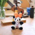 Armas armas v&auml;ike panda ripats pl&uuml;&uuml;sist m&auml;ngunukk hiiglaslik panda kott rippuv kaunistus v&otilde;tmehoidja nukk 12 cm