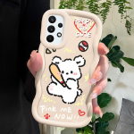 V&auml;rvitud mustriga Big Wave Edge pehmest silikoonmaterjalist Macaron telefoni&uuml;mbris, p&otilde;rutuskindel kaitsev kummist korpus Samsung Xiaomi Poco Redmi jaoks Redmi 10 valge