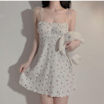 Naiste lilledega traksip&uuml;ksid: Nooruslik, salendav ja mugav rinnahoidjaga kodur&otilde;ivas XXL (60-68 kg)