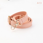 K&auml;ekotid Aksessuaarid 130 cm pikkune reguleeritav Pu-nahast kotirihm Crossbody jaoks 1,8 cm lai &otilde;lakoti rihma vahetus